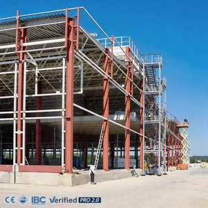 Salle <span class=keywords><strong>de</strong></span> sport à grande portée, conception durable avec panneaux muraux isolés à haute efficacité énergétique, bâtiment d'arène préfabriqué - Product Image 5