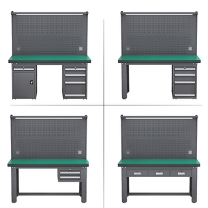 Zhongfei Landar Heavy Duty Steel Workbench Factory Workshop Multi-function Maintenance Operation <b>Table</b> Anti-static <b>Work</b> Platform - Product Image 1