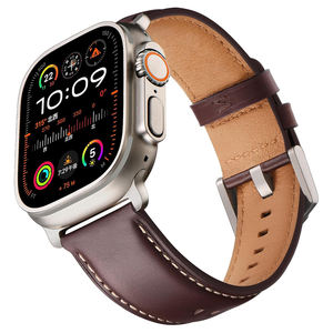 손으로 만든 퀵 릴리스 가죽 시계 스트랩 20mm <span class=keywords><strong>22mm</strong></span> 시계 밴드 손목 팔찌 스마트 시계 밴드 스트랩 - Product Image 6