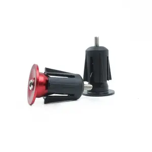 Fiets Expander Plug Stang Uiteinden Cap Fiets Stuur Pluggen Fietsgrepen Duurzaam Aluminium Fiets Stuur Einde Lock-On Pluggen