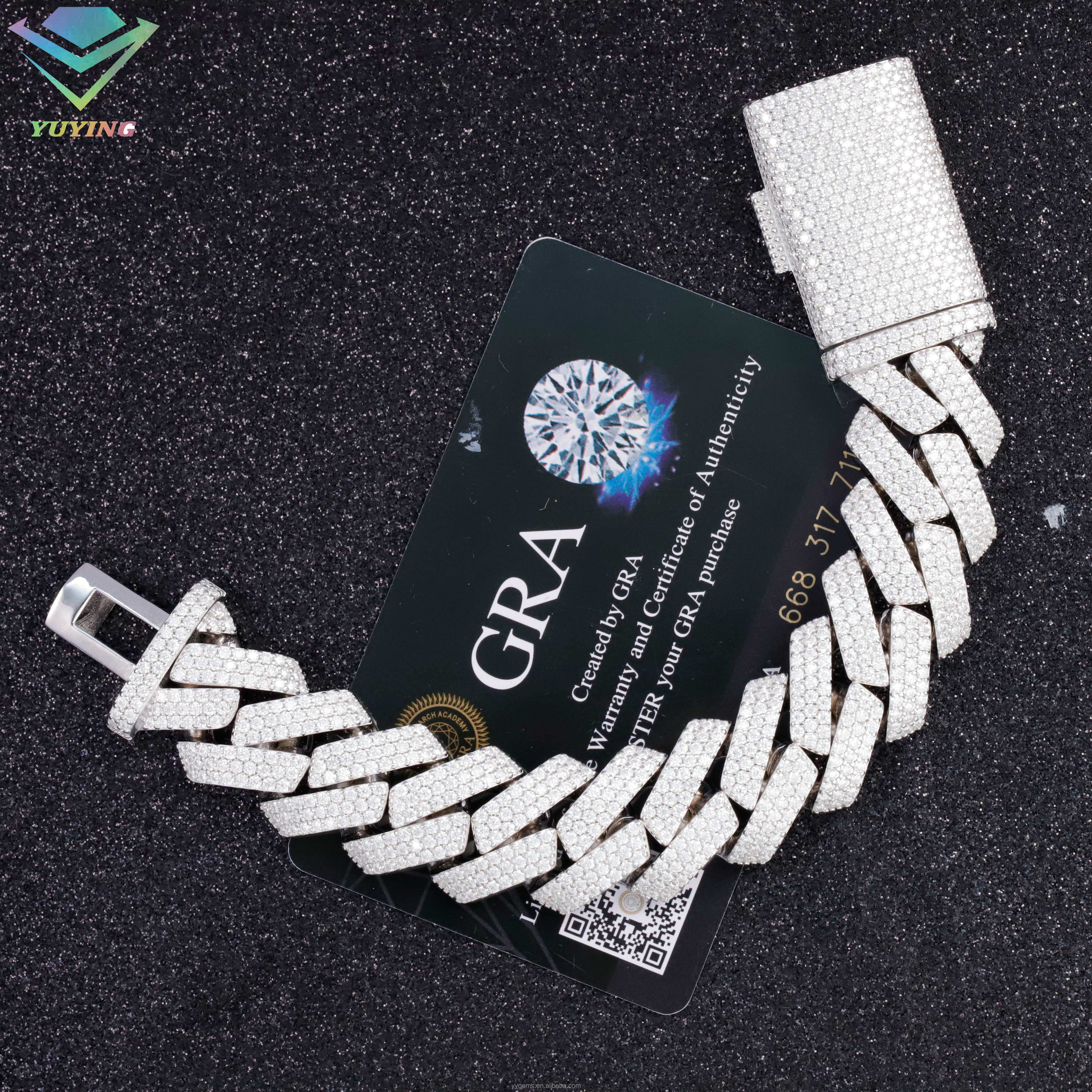 20mm-3rows diamond bracelet