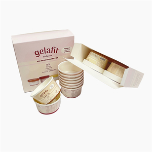 Bán buôn biểu tượng tùy chỉnh giấy sang trọng hộp các tông nhỏ các tông kem hộp giấy - Product Image 2