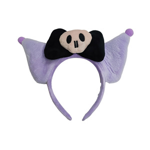 Mädchen Süßes Cartoon-Plüsch Kulomi Ohren-Haarband Lolita Cosplay Party Dekoration Requisiten Cartoon-Tier Gesichtsreinigungs-Zubehör - Product Image 2