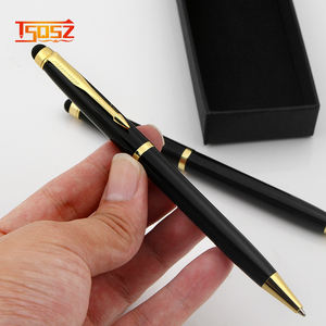 Bolígrafo Metálico Negro Promocional con Punta de 1.0 mm y Función Táctil para Pantallas - Product Image 5