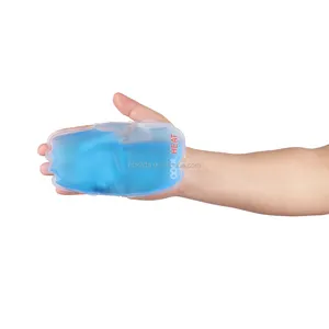 Reusable Hand Shaped Gel Hot Cold Pack Hand Warmer Click instant Self Heating Pads