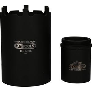 KS TOOLS Juego de tuercas ranuradas con tubo guía para Mercedes, Ø 88mm, 2 uds. - Product Image 3