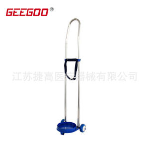 รถเข็นถังออกซิเจนจากผู้ผลิตสำหรับใช้ในครัวเรือน รถเข็นถังไนโตรเจนอะเซทิลีน รถเข็นโรงพยาบาล - Product Image 2