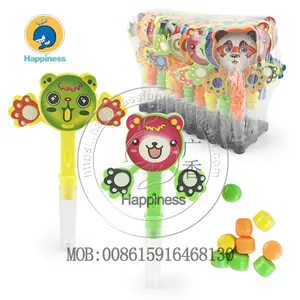 OEM Neues Produkt kleine Plastik Hand klatschen Bär Spielzeug Süßigkeiten für Kinder