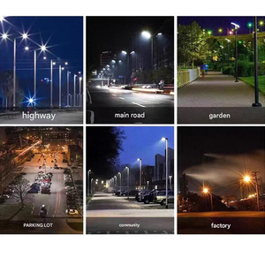 Lampadaires solaires extérieurs étanches à haute luminosité LED <span class=keywords><strong>lampe</strong></span> <span class=keywords><strong>solaire</strong></span> avec télécommande IP65 puissant lampadaire pour cour - Product Image 5