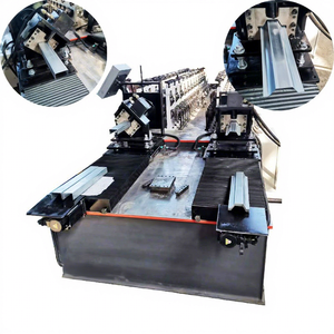 Mesin Pemotong dan Pembentuk Profil Hidrolik, Peralatan Roll Forming Terkontrol PLC untuk Profil Drywall Logam - Product Image 1