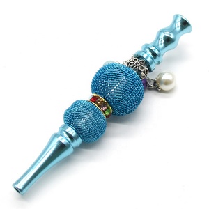 Accessoires de embouchures buccales portables en gros : Embouchure buccale originale en acier inoxydable décorée de bijoux - Product Image 5