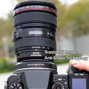 Adaptateur de monture d'objectif à mise au point automatique YEAH EF-<span class=keywords><strong>GFX</strong></span> II pour objectifs Canon EOS EF/EF-S vers appareils photo <span class=keywords><strong>Fujifilm</strong></span> G-Mount <span class=keywords><strong>GFX</strong></span> <span class=keywords><strong>GFX</strong></span> 100S 50R - Product Image 5