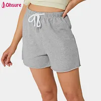 נשים אופנה קיץ כושר כותנה רך ללבוש לנשימה קצר מכנסיים ספורט ללבוש ריצה מכנסי טרנינג