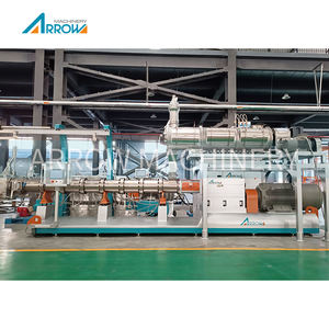 Factory Direct <b>Sale</b> 500~800kg/h 37kw Fish Feed <b>Shrimp</b> Food Machine Floating fish Feed Extruder Machine - Product Image 3