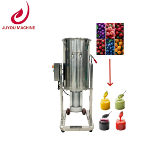 Machine industrielle automatique de 100 L pour la fabrication de purée de légumes, fruits, piments et pommes de terre, et de pulpe de tomate - Product Image 1