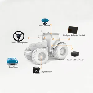 auto steer system pilot navigator for the tractor agricultural rtk gps navigation
