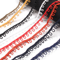 Accessoires de vêtement à coudre Bouton Boucle Cordon élastique pour robe de mariée
