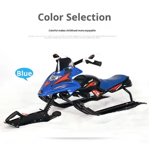 Motoneige/Travette à <span class=keywords><strong>neige</strong></span> en fer pour enfants et adultes avec frein pour le ski et le snowboard - Product Image 6