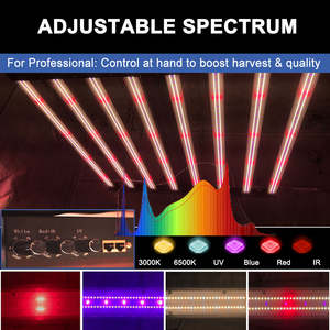 Three Channel <b>Led</b> Grow Light 1000W Full Spectrum <b>Led</b> Samsung Bloom Booster UV IR Deep Red Supplemental Light Grow PPFD - Product Image 3