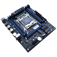 HUANANZHI X99 P4F LGA 2011-3 Motherboard Intel H55 mendukung E5 V3 V4 semua seri DDR4 REC memori NON-ECC NVME untuk Desktop