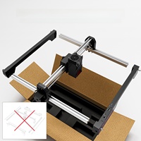 Machine de gravure et de découpe au laser Swift 7W Mini pour matériaux non métalliques, bois, cuir, MDF, pierre, plastique, caoutchouc, contreplaqué