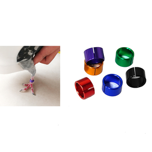 Duivenringen <span class=keywords><strong>Model</strong></span> Aluminium Metaal Duivenring 8mm Pootring Band Duivenmerk Poot - Product Image 4