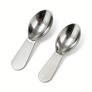 Cuchara Pequeña de Acero Inoxidable 304 de Alta Calidad Personalizada para Sal, Azúcar, Postres, Arcoíris, Cuchara para Condimentos, Cuchara para Café y Especias - Product Image 2