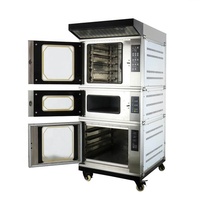 Four à convection commercial avec équipement de boulangerie Proofer TCD 5 plateaux pour la cuisson du pain pour les restaurants
