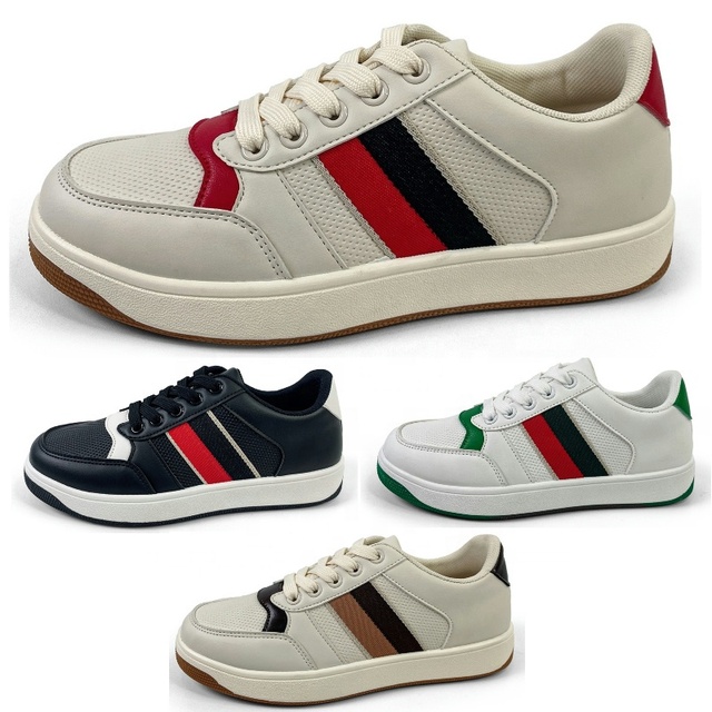 Factory Direct Sale Classical Pu Upper Women Luxury Casual Shoe Daily Wear Women Walking Shoes