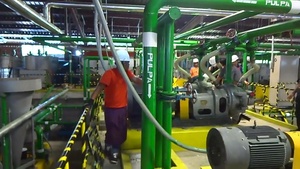 Máquina de Fabricação de Papel Higiênico e Guardanapos de Polpa de Bambu para Projetos Turnkey com PLC, Caixa de Câmbio, Motor e Bomba - Product Image 2