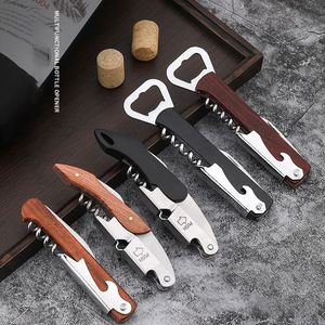 Yy7411 Custom Logo Bottle Wood and Plastic Multi-Functional Wine Opener Creative Seahorse <b>Knife</b> With Gift Box - Product Image 3