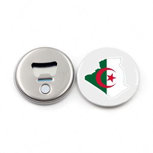 Imán de Refrigerador con Bandera de Argelia, Diseño Personalizado, Recuerdo de Cristal, Fabricante - Product Image 3