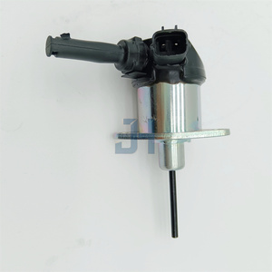 Pièces de machines de construction : Électrovanne d'arrêt de carburant 12V 1A021-60017 pour V2204 KX121 KX91, électrovanne d'arrêt 1A02160017 - Product Image 2