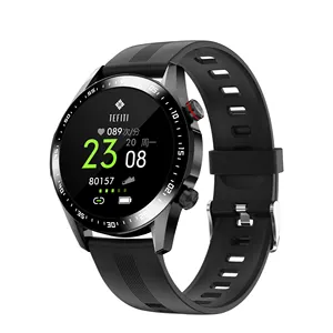 Vendita calda VE12 Sport orologi da polso impermeabili Android ios dispositivi indossabili chiama fitness 1.28 pollici IPS Round Smart Watch