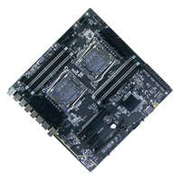 Carte mère X99 haute performance à double processeur/socket, Xeon E5 LGA2011-3, double canal DDR4, max 256 Go, pour serveur