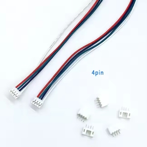 Tùy chỉnh <span class=keywords><strong>1.0mm</strong></span> 1.25mm 1.5mm 2.0mm 2.54mm <span class=keywords><strong>Pitch</strong></span> 2/3/4/5/6 Pin dây điện & nữ cắm <span class=keywords><strong>JST</strong></span> <span class=keywords><strong>SH</strong></span> ZH PH XH cáp cho công nghiệp sử dụng - Product Image 1