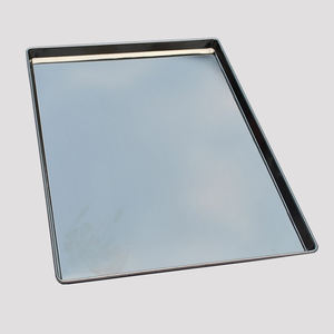 Plateau de cuisson rectangulaire <span class=keywords><strong>professionnel</strong></span> en aluminium et acier inoxydable pour boulangerie, plaque de four de qualité commerciale - Product Image 4