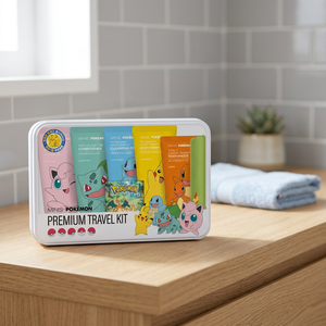 Ensemble de toilette de voyage pour enfants LG Pokemon, brosse à dents en plastique coréenne, shampoing, gel douche, kit d'hygiène portable, cadeau pour enfants, anime - Product Image 2