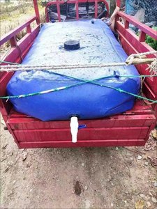 Réservoir d'eau souple pliable <span class=keywords><strong>Zoe</strong></span> Portable en PVC, type oignon, 500L/heure, 800W, 380V/220V, garantie 1 an, mobile - Product Image 1