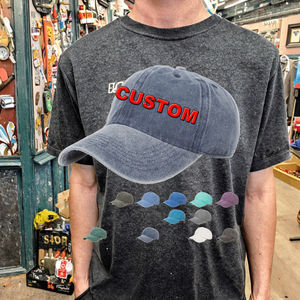 Gorras de Béisbol Vintage Desgastadas de 6 Paneles al por Mayor, con Logotipo Bordado Personalizado, para Hombre, Uso Casual, de Algodón Lavado - Product Image 2