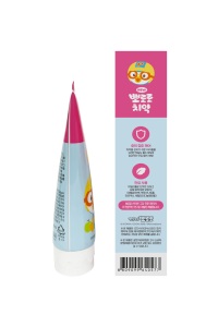 Wholesale Korea Custom Pororo Kids <b>Toothpaste</b> 90g Mixed Fruit <b>Flavor</b> Children Fluoride Free Oral Care Made in Korea - Product Image 5