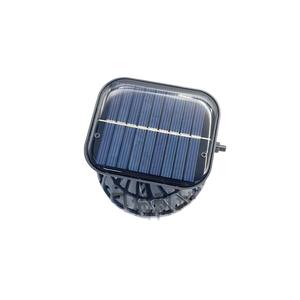 พัดลมพลังงานแสงอาทิตย์ พัดลมหมวกพกพาขนาดเล็ก 5x5 ซม. มอเตอร์ไร้แปรงถ่าน พัดลมระบายความร้อนแบบชาร์จไฟได้ด้วยพลังงานแสงอาทิตย์ สามระดับความเร็ว - Product Image 1