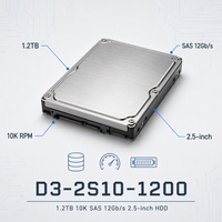 Disque dur interne D3-2S10-1200 1,2 To SAS 10K tr/min 12 Gbit/s 2,5 pouces pour serveur d'entreprise et stockage de centre de données