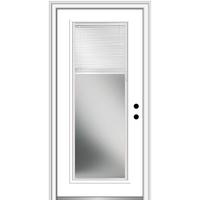 Nouvelle porte d'entrée anti-effraction, porte extérieure sécurisée pré-montée en aluminium, portes à battants avec verre clair, modernes, certifiées Energy Star