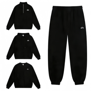 <span class=keywords><strong>Abbigliamento</strong></span> Maschile LIZE con Stampa Digitale Personalizzata, 100% Cotone, 500gsm, Felpa Traspirante Streetwear, Pantaloni Sportivi Invernali a Gamba Dritta - Product Image 1