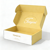 Boîtes d'expédition rose vif personnalisées avec impression et gaufrage pour crème visage, emballage en carton ondulé recyclable, logo personnalisé, étiquette propre