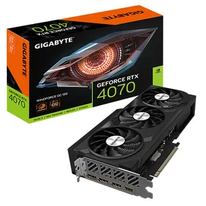 GIGABYTE GeForce RTX 4070 WINDFORCE OC 12G Video Card with 21 Gbps Memory Clock 12 GB Memory Size support OC GV-N4070WF3OC-12GD