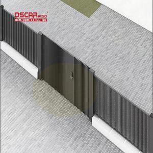 Paneles de Cerca Prefabricados de Aluminio 3D Modernos con Revestimiento Acústico para <span class=keywords><strong>Jardín</strong></span>, Campo Deportivo y Seguridad - Product Image 1