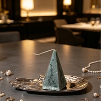 Plateau à bijoux en céramique personnalisé, plaqué or blanc et argent, en forme de main irrégulière, pour la décoration artistique de la maison