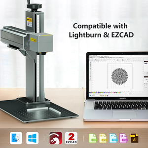 Nueva detección inteligente 2.5D 3D MAX JPT Mopa M7 20W 30W 50W 60W 100W 200W <span class=keywords><strong>Color</strong></span> Lightburn EzCad máquinas de marcado láser de fibra - Product Image 4